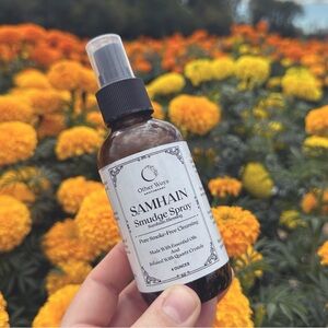 Samhain Smudge Spray (4 oz) – Cleanse & Bless with Essential Oils! 🍂✨
